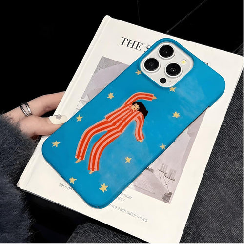 Litlookz Studio Woman In Pajamas Phone Case