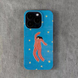 Litlookz Studio Woman In Pajamas Phone Case, view 2