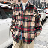 Litlookz Studio Wool Plaid Shirt Jacket, view 3