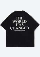 Litlookz Studio World Has Changed Graphic Tee, view 2