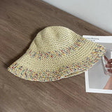Litlookz Studio Woven Straw Bucket Hat, view 6