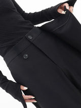 Litlookz Studio Wrap Front Wide Leg Pants, view 5