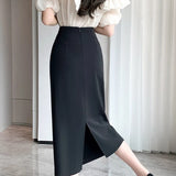 Litlookz Studio Wrap Midi Skirt, view 4