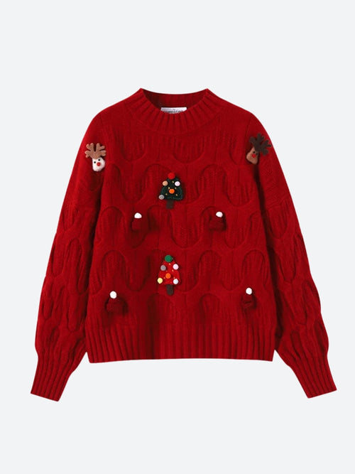 Litlookz Studio Xmas Figures Sweater