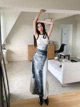 Litlookz Studio Y2K Abstract Maxi Dress, view 4