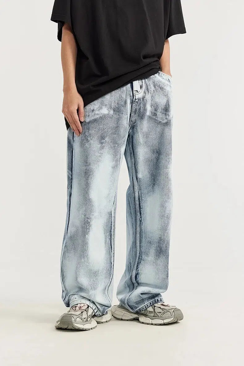 Litlookz Studio Y2K Acid Wash Jeans