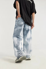 Litlookz Studio Y2K Acid Wash Jeans, view 2