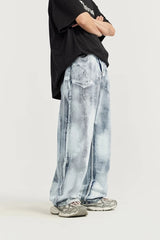 Litlookz Studio Y2K Acid Wash Jeans, view 4