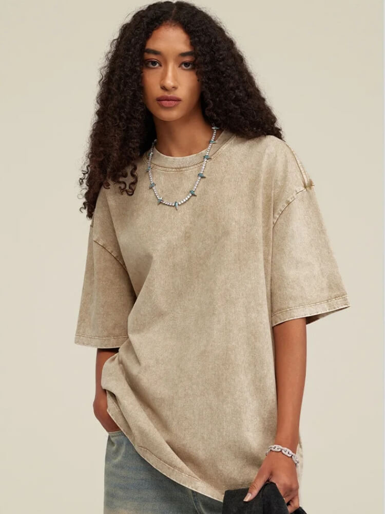 Litlookz Studio Y2K Acid Wash Tee