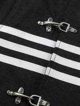 Litlookz Studio Y2K Asymmetric Frog Button Jacket, view 6