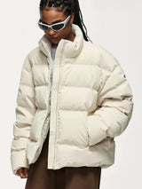 Litlookz Studio Y2K Asymmetric Puffer Jacket, view 5