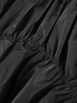 Litlookz Studio Y2K Asymmetric Ruched Mini Skirt, view 4