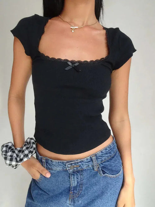 Litlookz Studio Y2K Baby Tee