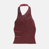 Litlookz Studio Y2K Backless Halter Top, view 6