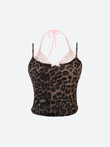 Litlookz Studio Y2K Baddie Leopard Crop Top, view 5