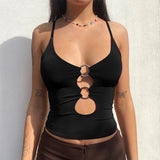 Litlookz Studio Y2K Baddie O-Ring Neck Top, view 5