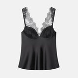 Litlookz Studio Y2K Baddie Satin Cami Top, view 3