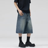 Litlookz Studio Y2K Baggy Denim Jorts, view 4