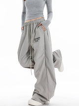 Litlookz Studio Y2K Baggy Jogger Pants, view 2