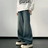 Litlookz Studio Y2K Baggy Washed Denim Jeans, view 2