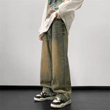 Litlookz Studio Y2K Baggy Washed Denim Jeans, view 5