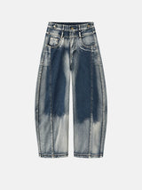 Litlookz Studio Y2K Barrel Jeans, view 5
