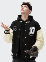 Litlookz Studio Y2K Baseball Varsity Jacket, view 6