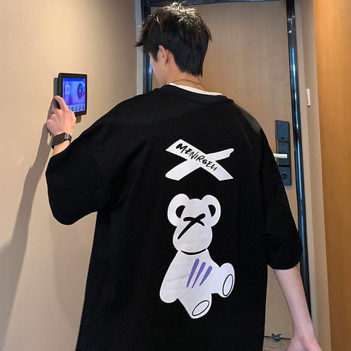 Litlookz Studio Y2K Bear Silhouette Tee