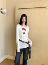 Litlookz Studio Y2K Beetle & Orchid Top, view 4