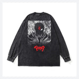 Litlookz Studio Y2K Berserk Printed Sweatshirt, view 5