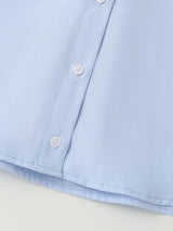 Litlookz Studio Y2K Blue Button Up Shirt, view 6
