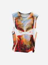 Litlookz Studio Y2K Body Printed Tank Top, view 5
