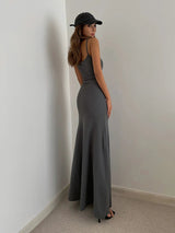Litlookz Studio Y2K Bodycon Maxi Dress, view 2