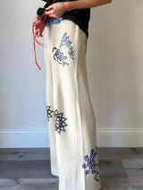 Litlookz Studio Y2K Boho Wide Leg Pants, view 2