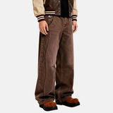Litlookz Studio Y2K Brown Wash Jeans, view 3