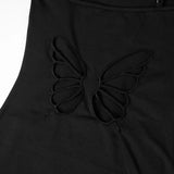 Litlookz Studio Y2K Butterfly Back Maxi Dress, view 5