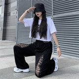 Litlookz Studio Y2K Butterfly Cut-Out Pants, view 4