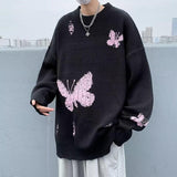 Litlookz Studio Y2K Butterfly Knitted Sweater, view 2