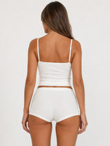 Litlookz Studio Y2K Butterfly Lace Shorts, view 2