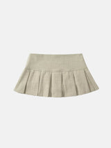 Litlookz Studio Y2K Button Mini Skirt, view 6