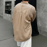 Litlookz Studio Y2K Button Up Striped Shirt, view 2