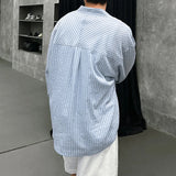 Litlookz Studio Y2K Button Up Striped Shirt, view 4