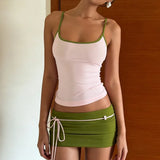 Litlookz Studio Y2K Cami Top & Skort Two Piece Set, view 3