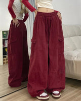 Litlookz Studio Y2K Cargo Drawstring Pants, view 5