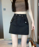 Litlookz Studio Y2K Cargo Mini Skort, view 5