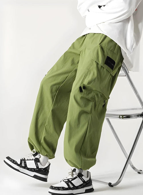 Litlookz Studio Y2K Casual Parachute Pants
