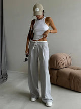 Litlookz Studio Y2K Casual Tailored Pants, view 5