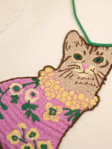 Litlookz Studio Y2K Cat Embroidered Sweater, view 2