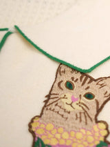 Litlookz Studio Y2K Cat Embroidered Sweater, view 3