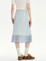 Litlookz Studio Y2K Cat Print Midi Skirt, view 6